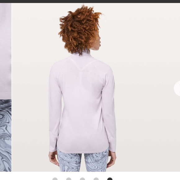 NWT - Lululemon Lab - Women's Gami Long Sleeve - Color: Smooth Silver - Size: 8 - Picture 13 of 15